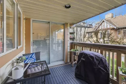 Outdoor Patio Photo of W206 639 W 14th Avenue, Vancouver, BC