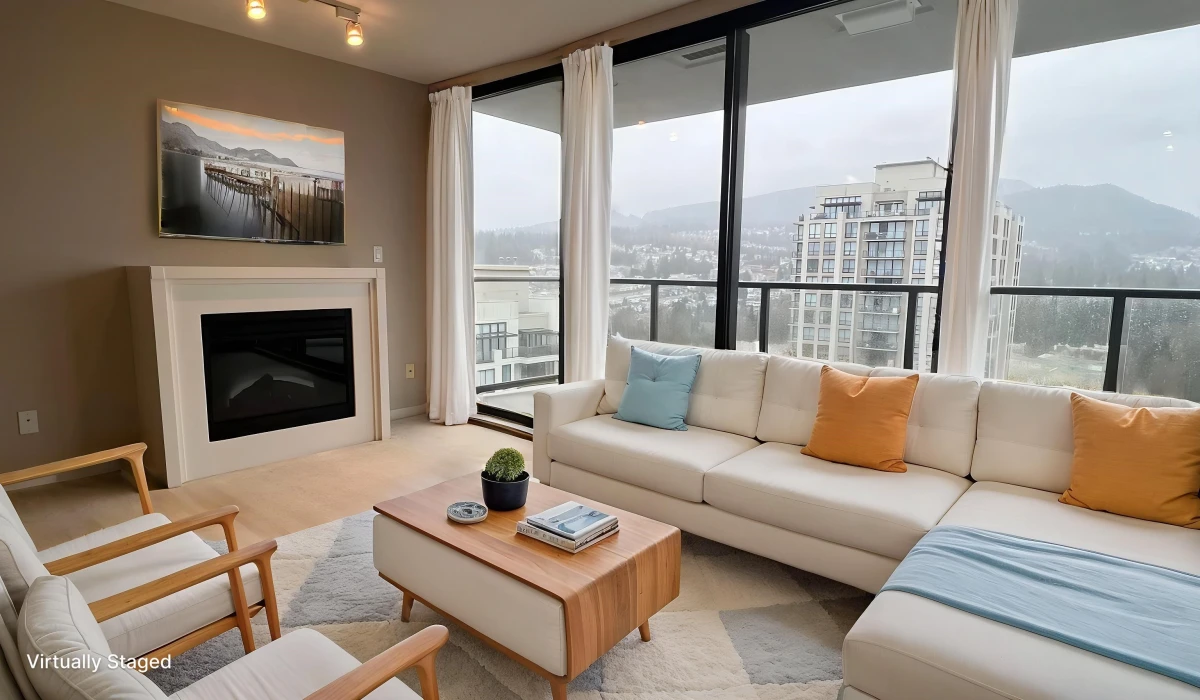 Family Room Photo of 2501 2979 Glen Drive, Coquitlam, BC
