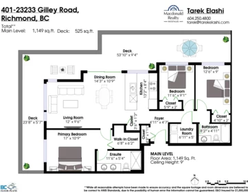 Entry Foyer Photo of 401 23233 Gilley Road, Richmond, BC
