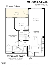 Playground / Recreational Area Near 511 9233 Odlin Road, Richmond, BC