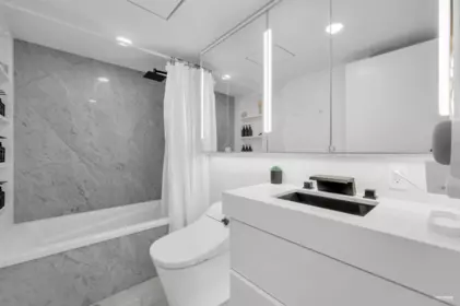Guest Bathroom Photo of 1703 6595 Willingdon Avenue, Burnaby, BC