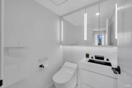Powder Room Photo of 1703 6595 Willingdon Avenue, Burnaby, BC