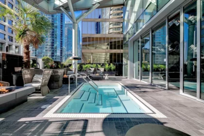 Outdoor Patio Photo of 4705 1151 W Georgia Street, Vancouver, BC