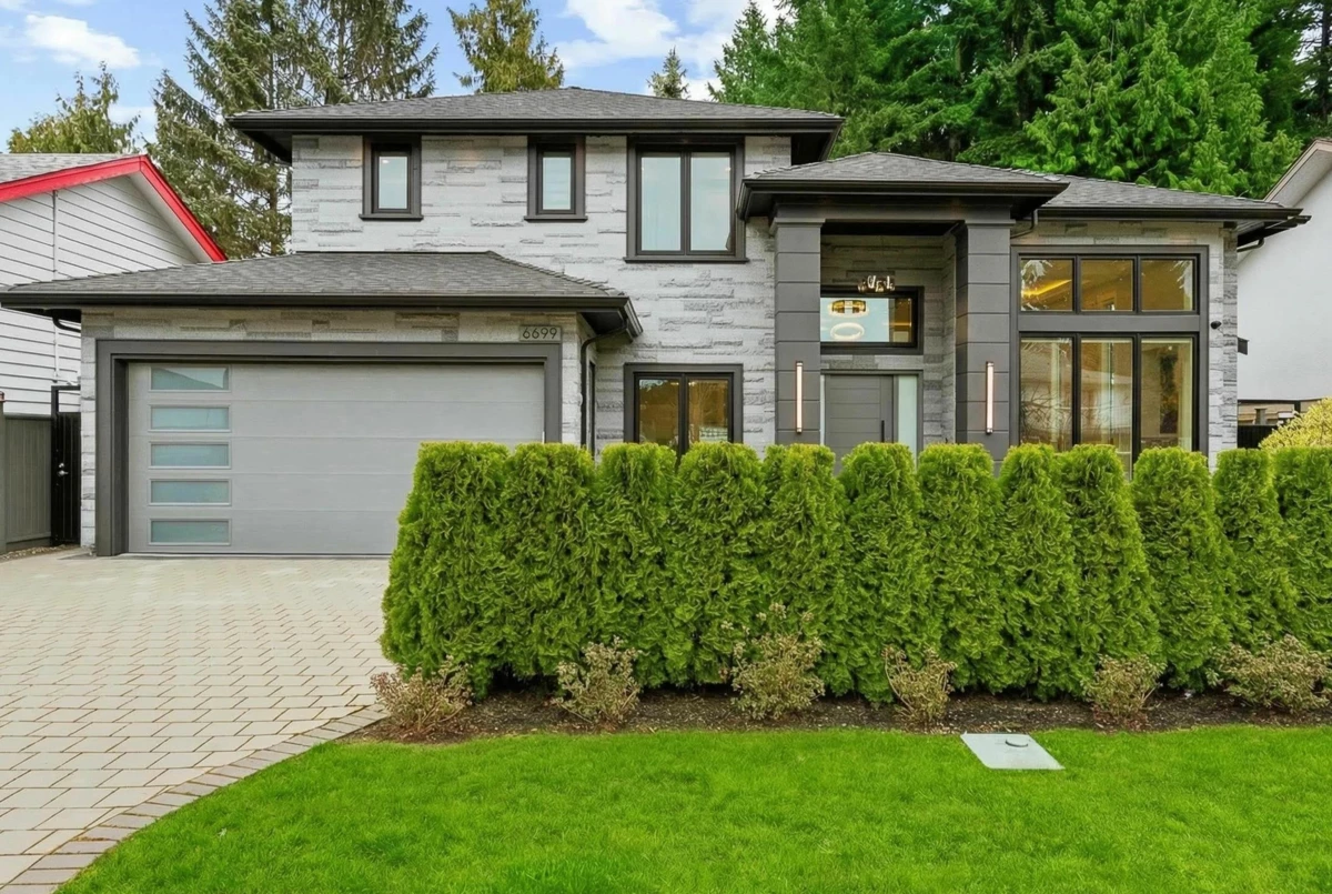 Exterior Rear Photo of 6699 Azure Road, Richmond, BC