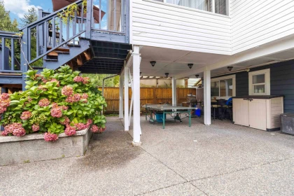 Aerial View of 759 Morgan Road, North Vancouver, BC
