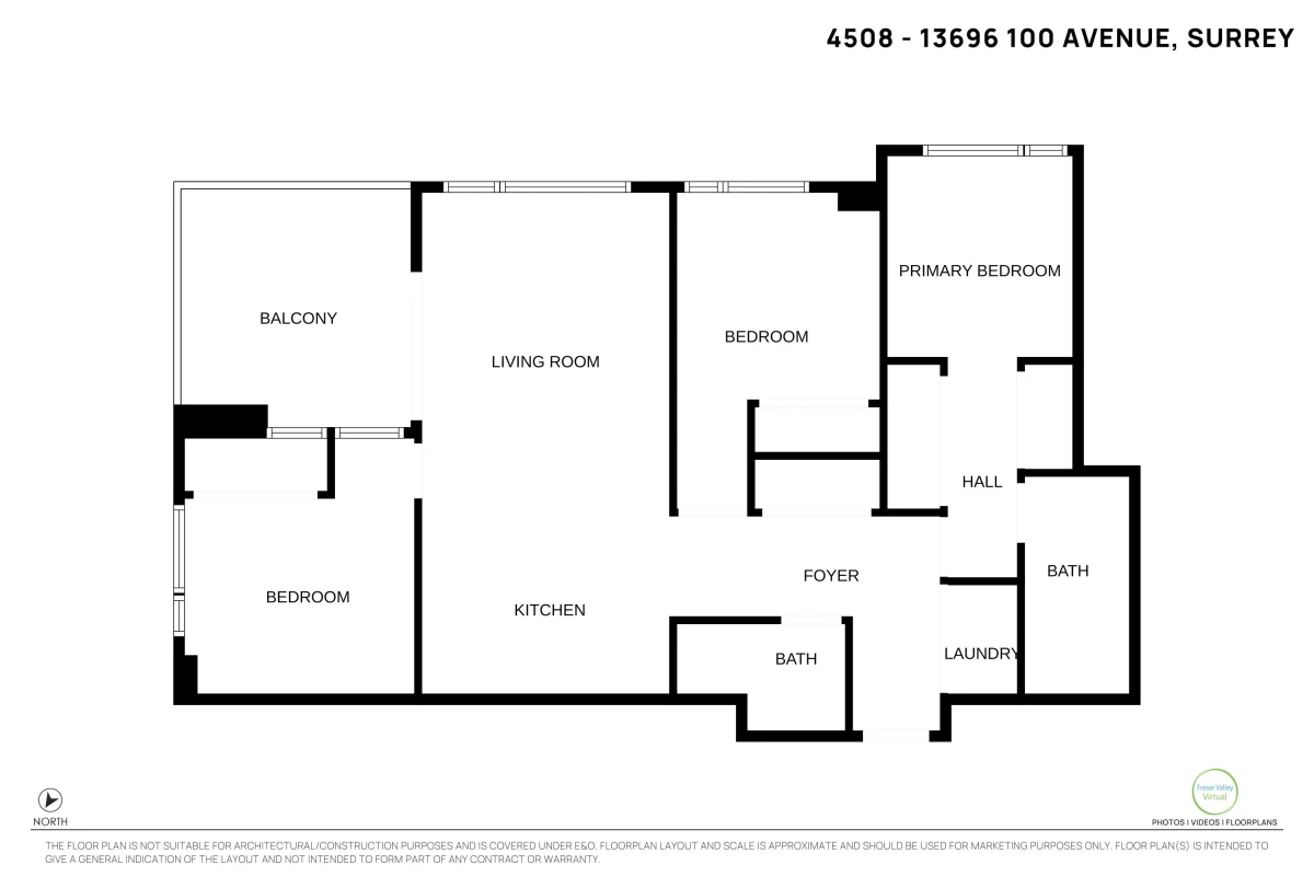 Exterior Rear Photo of 4508 13696 100 Avenue, Surrey, BC