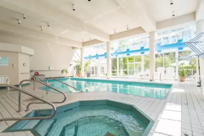 Swimming Pool Photo of 403 3150 Gladwin Road, Abbotsford, BC