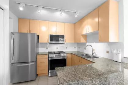 Kitchen Photo of 706 8460 Granville Avenue, Richmond, BC