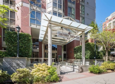 Outdoor Patio Photo of 706 867 Hamilton Street, Vancouver, BC