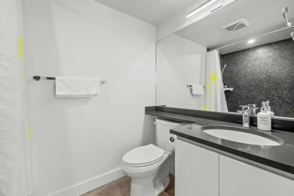 Powder Room Photo of 706 867 Hamilton Street, Vancouver, BC