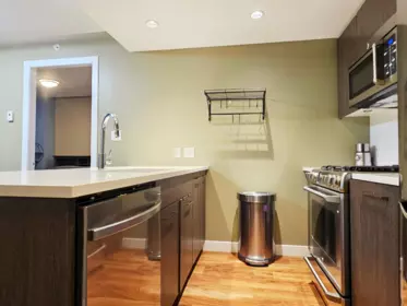 Garage Interior Photo of 1108 9060 University Crescent, Burnaby, BC