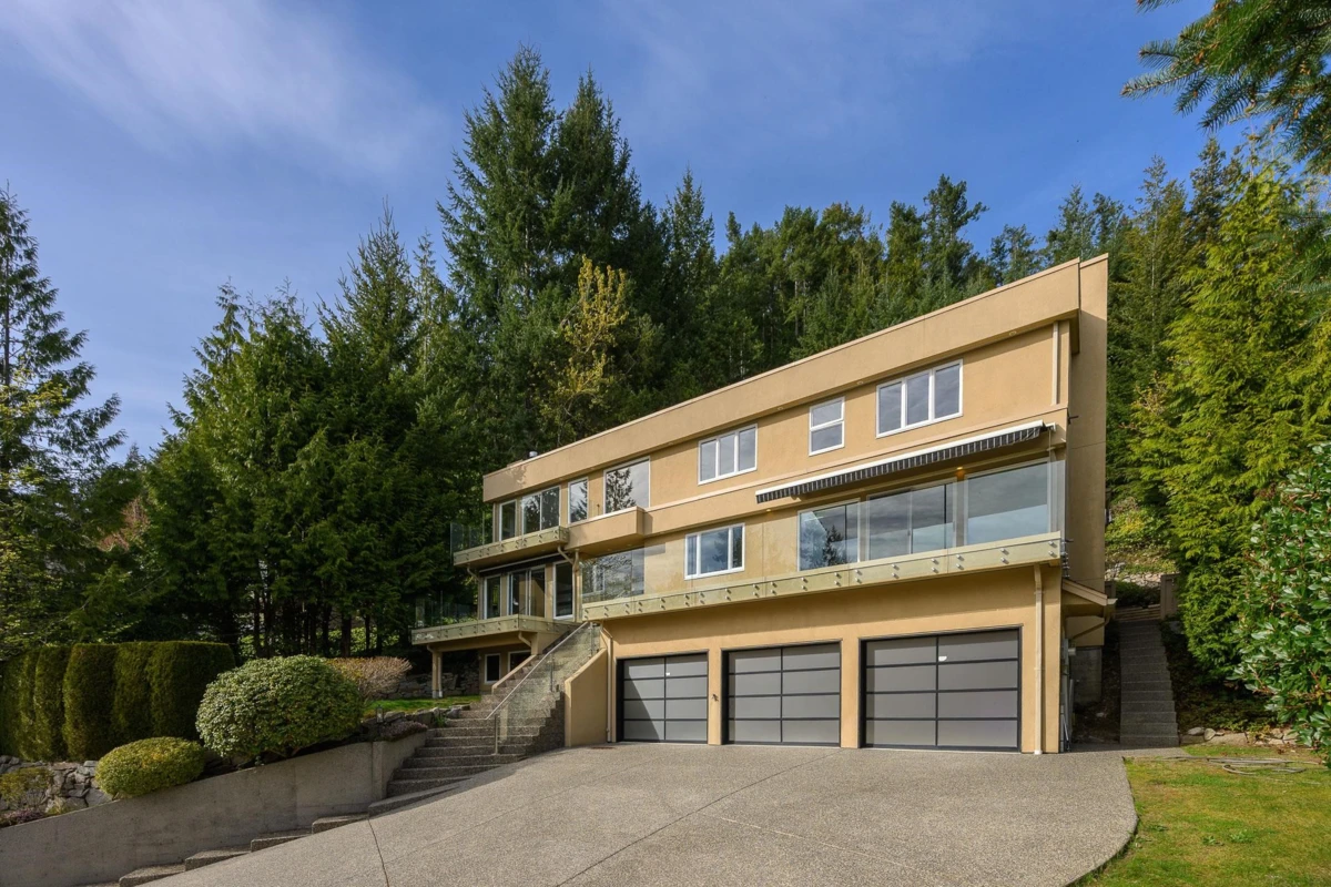 Exterior Rear Photo of 4827 Northwood Place, West Vancouver, BC