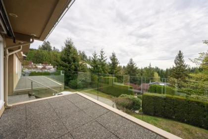 Aerial View of 4827 Northwood Place, West Vancouver, BC