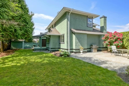 Aerial View of 6022 187 Street, Surrey, BC