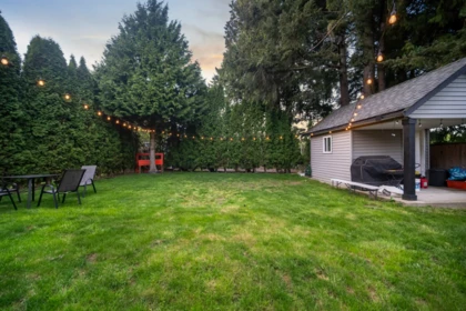Aerial View of 7918 147a Street, Surrey, BC