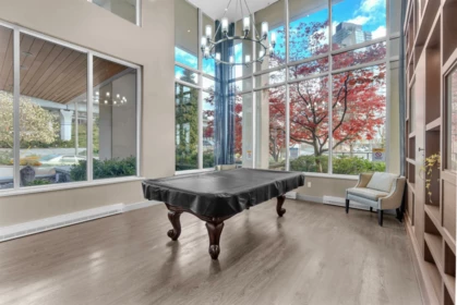 Basement Recreation Room Photo of 2707 2133 Douglas Road, Burnaby, BC