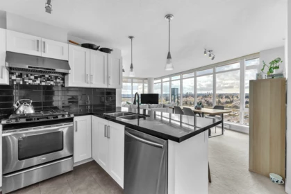Kitchen Island Photo of 2707 2133 Douglas Road, Burnaby, BC