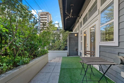 Outdoor Deck Photo of 102 2102 W 38th Avenue, Vancouver, BC