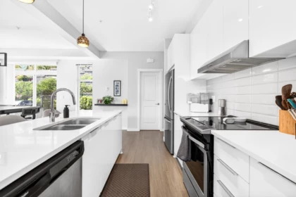 Kitchen Island Photo of 801 11295 Pazarena Place, Maple Ridge, BC