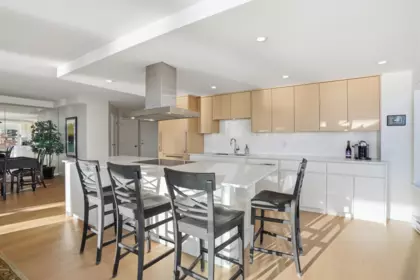 Kitchen Island Photo of 901 1311 Beach Avenue, Vancouver, BC