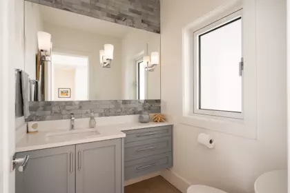 Powder Room Photo of 743 Channelview Drive, Bowen Island, BC