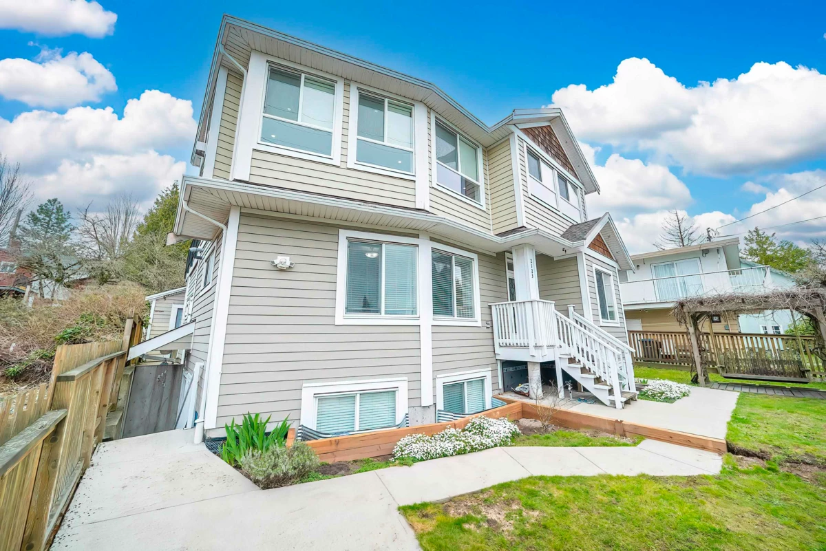 Exterior Rear Photo of 2123 Seventh Avenue, New Westminster, BC