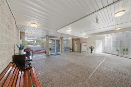 Backyard Photo of 411 450 Bromley Street, Coquitlam, BC