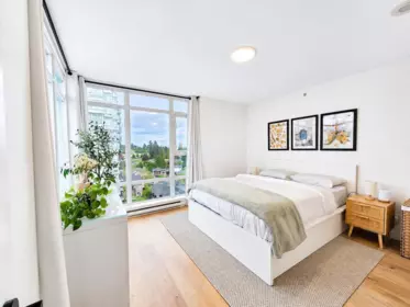 Bedroom 3 Photo of 1006 555 Delestre Avenue, Coquitlam, BC