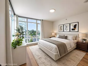 Bedroom 4 Photo of 1006 555 Delestre Avenue, Coquitlam, BC