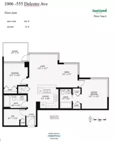 Outdoor Patio Photo of 1006 555 Delestre Avenue, Coquitlam, BC
