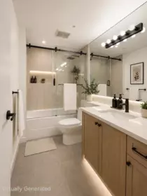 Primary Bathroom Photo of 1006 555 Delestre Avenue, Coquitlam, BC