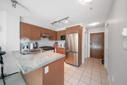 Kitchen Island Photo of 331 9500 Odlin Road, Richmond, BC