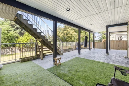 Aerial View of 10347 125 Street, Surrey, BC