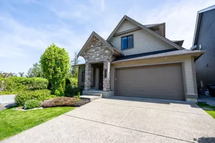 Aerial View of 8460 206a Street, Langley, BC