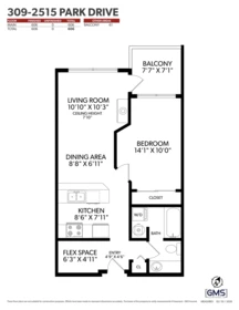 Basement Recreation Room Photo of 309 2515 Park Drive, Abbotsford, BC
