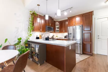 Kitchen Island Photo of 511 14588 Mcdougall Drive, Surrey, BC