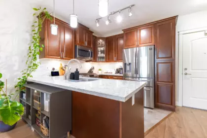 Kitchen Photo of 511 14588 Mcdougall Drive, Surrey, BC