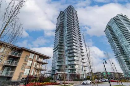 Aerial View of 403 7769 Park Crescent, Burnaby, BC