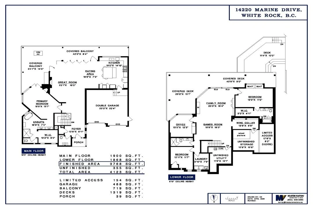 Family Room Photo of 14220 Marine Drive, White Rock, BC