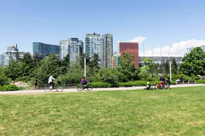 Outdoor Kitchen Photo of 901 1616 Columbia Street, Vancouver, BC