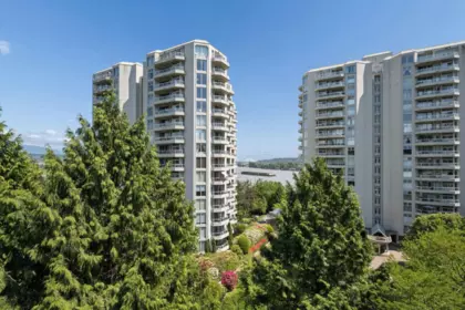 Outdoor Patio Photo of 406 225 Francis Way, New Westminster, BC