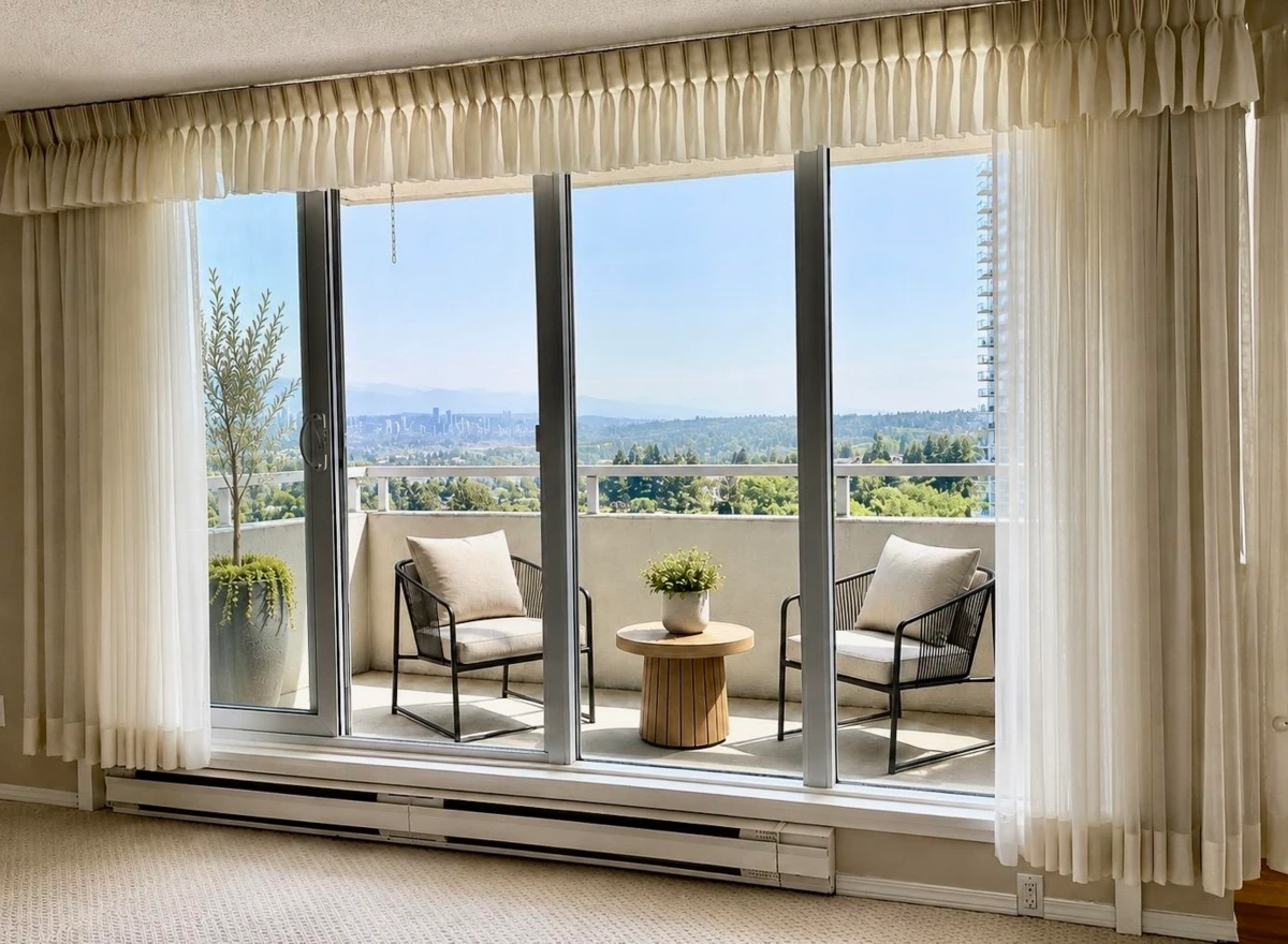 Living Room Photo of 1706 4160 Sardis Street, Burnaby, BC