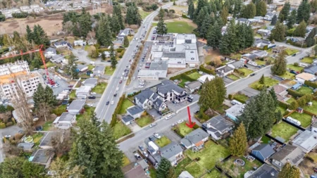 Aerial View of 34452 York Avenue, Abbotsford, BC