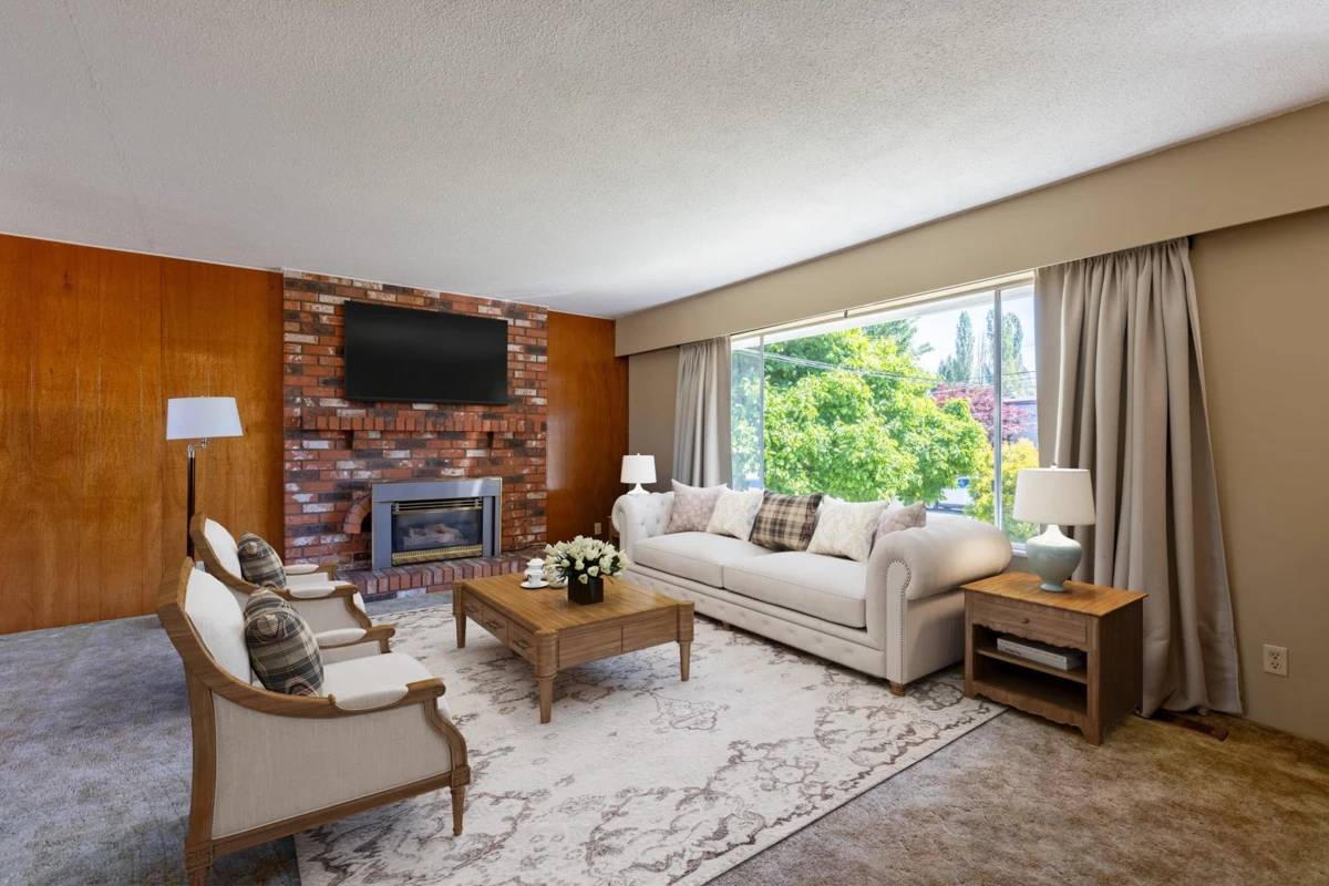 Living Room Photo of 3371 Vincent Street, Port Coquitlam, BC