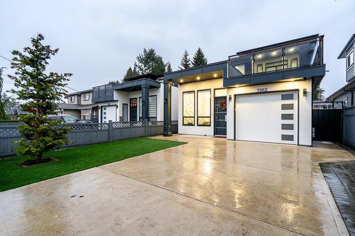 Exterior Rear Photo of 7962 Edmonds Street, Burnaby, BC