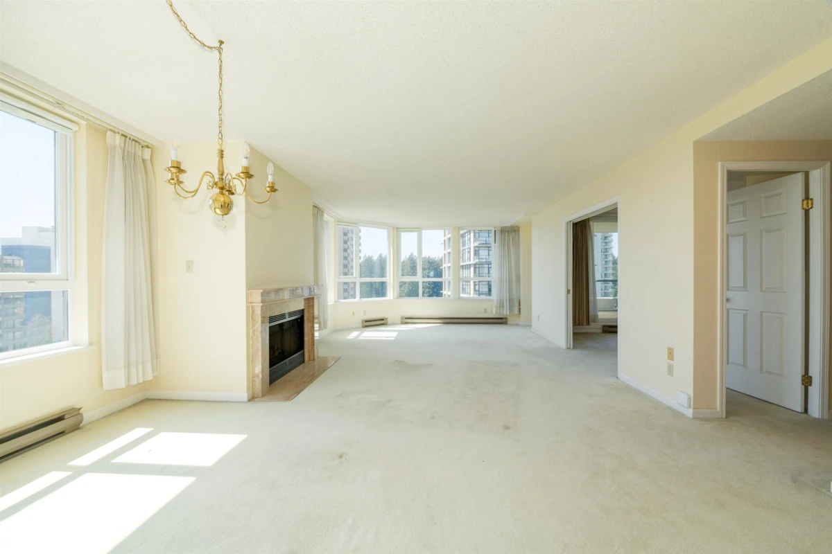 Living Room Photo of #1503 6152 Kathleen Avenue, Burnaby, BC