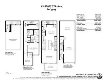 Garage Interior Photo of 63 20857 77a Avenue, Langley, BC