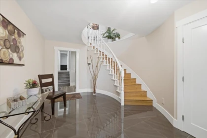 Backyard Photo of 2893 Delahaye Drive, Coquitlam, BC