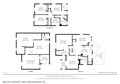 Playground / Recreational Area Near 205 Fourth Avenue, New Westminster, BC