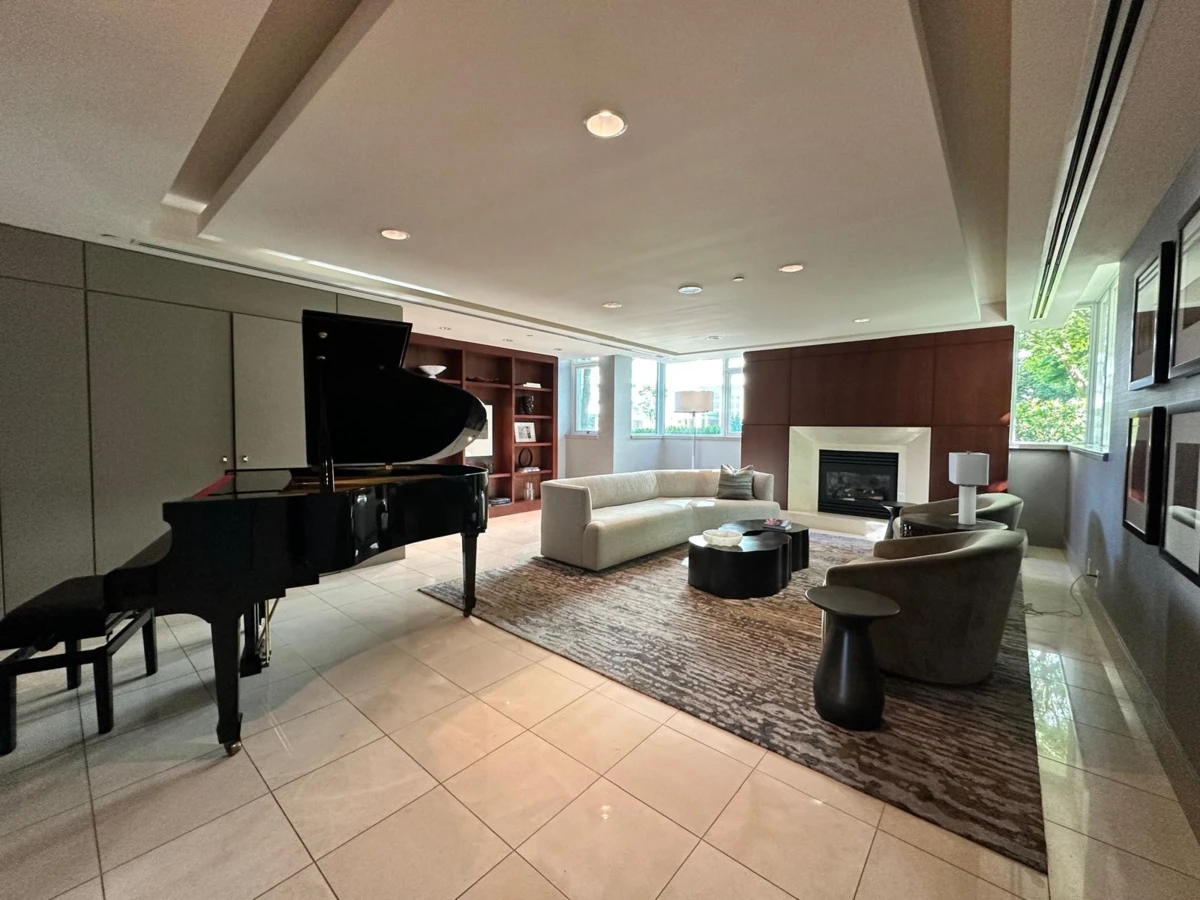 Living Room Photo of 402 1777 Bayshore Drive, Vancouver, BC